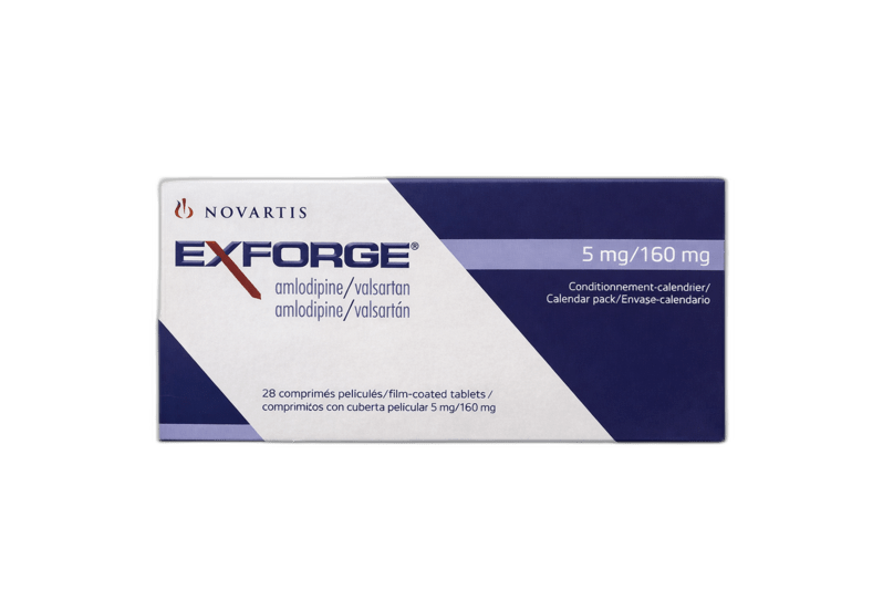 Exforge 5/160Mg Tab 28S