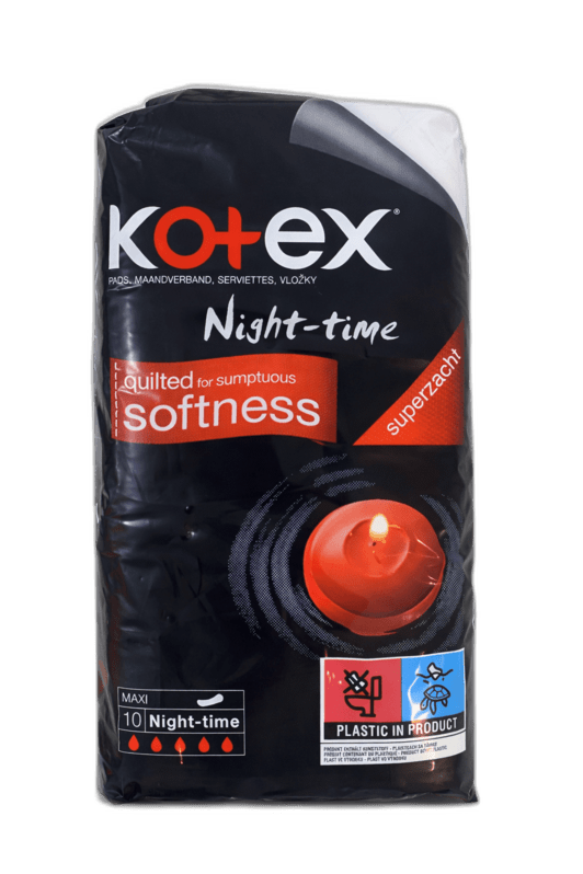 Kotex Night Time Sanitary Pads 10S