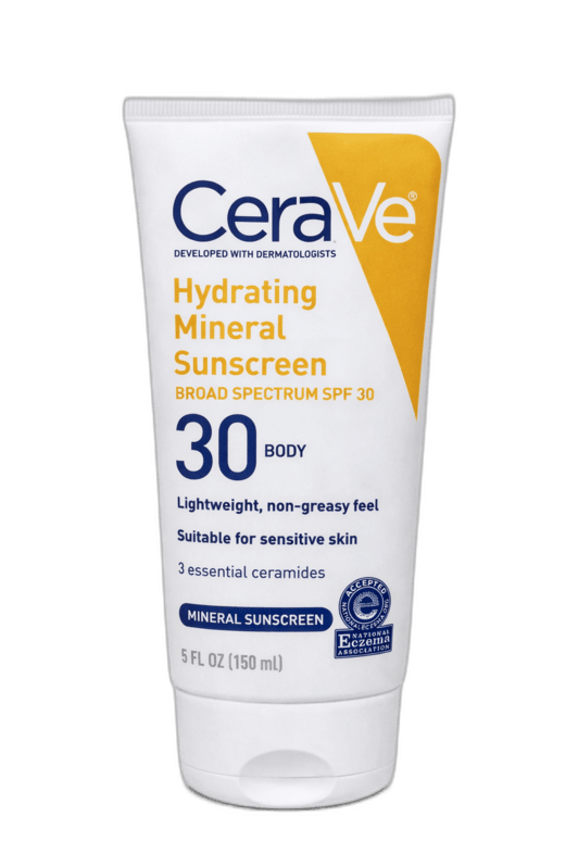 Cerave Hydrating Mineral Sunscreem Spf 30