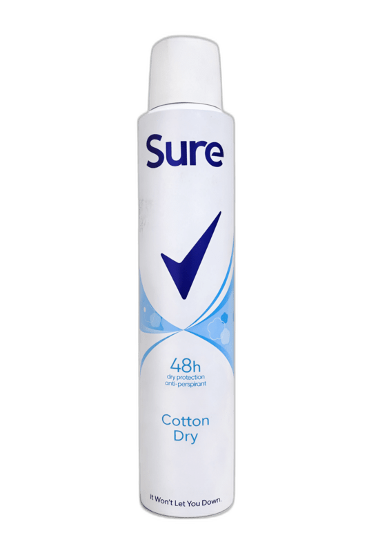 Sure Spray 200Ml (Cotton Dry)