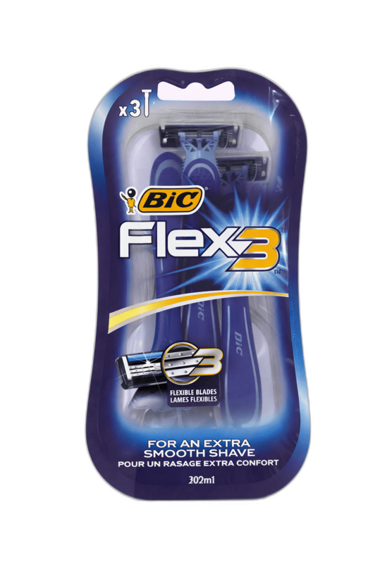 Bic Flex3 Shaving Sticks 3'S