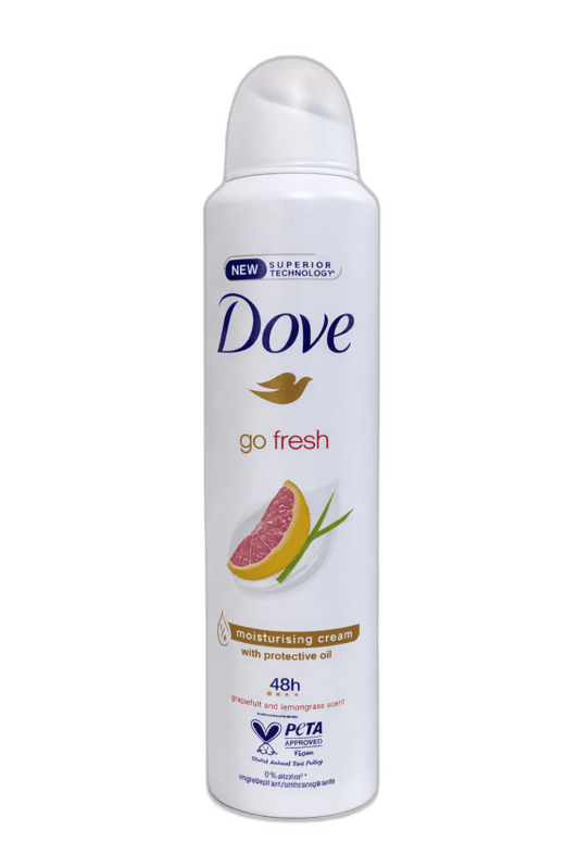 Dove Go Fresh Spray 250Ml (Grapefruit & Lemon Grass)