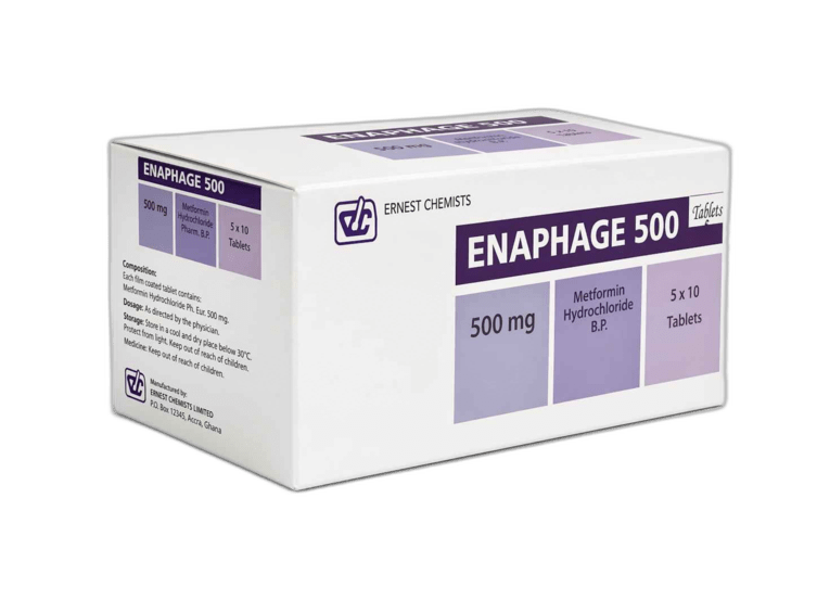 Enaphage 500Mg Tab 500'S