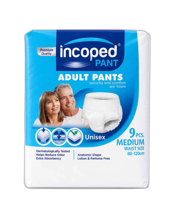 Incoped Adult Pants 7Pcs (Extra Large)