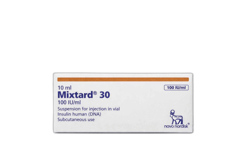 Mixtard 30 100Iu/Ml 10Ml