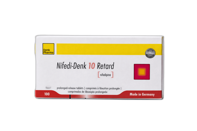 Nifedi Denk 10Mg Retard Tab 100'S