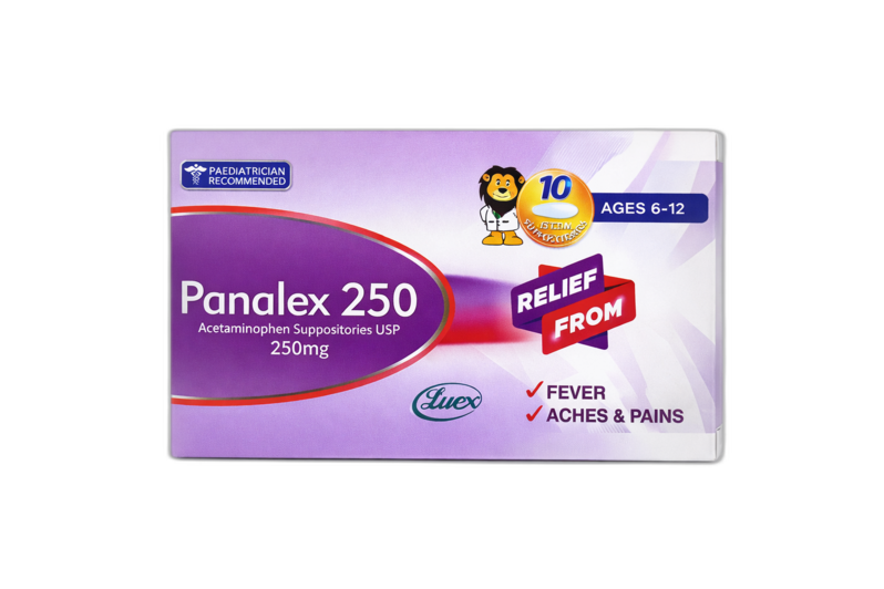 Panalex Suppository 250Mg