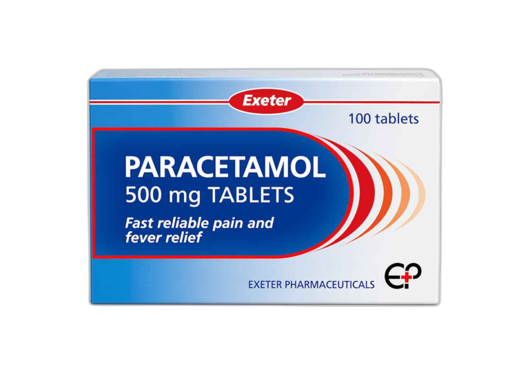 Paracetamol Exeter 500Mg Tab 30S