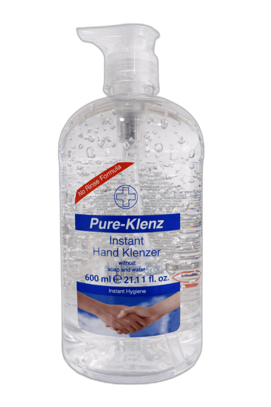 Pure Klenze Hand Sanitizer 600Ml