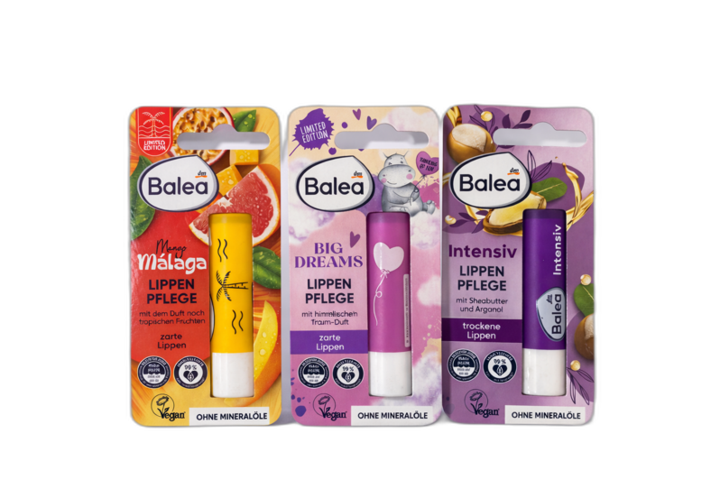 Balea Cherry And Vanilla Lip Care