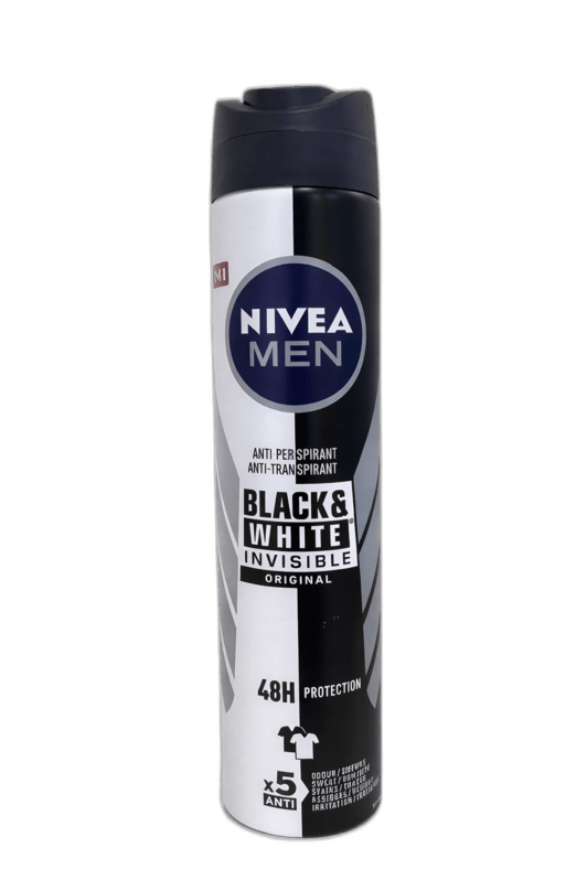 Nivea Men Spray Black & White 200Ml