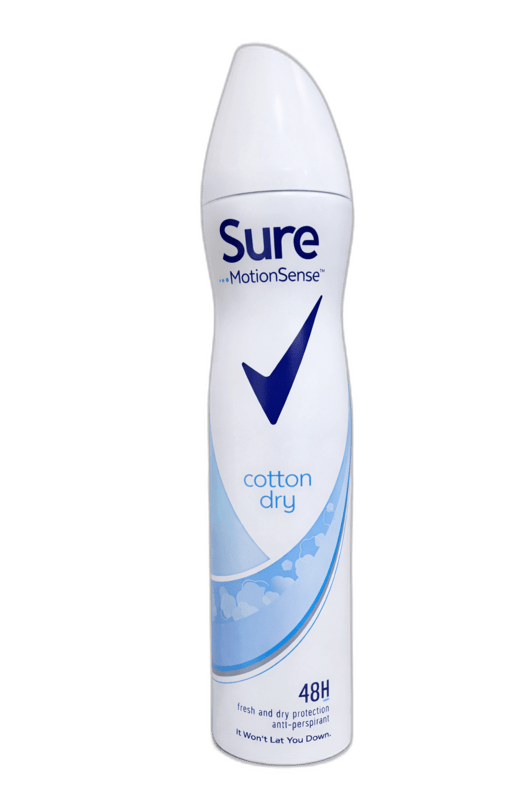 Sure Spray 250Ml (Cotton Dry)
