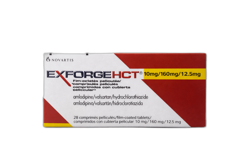 Exforge Hct 10/160/12.5