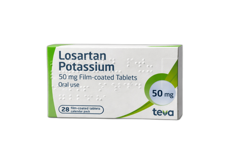 Losartan 50Mg Tab 28\'S